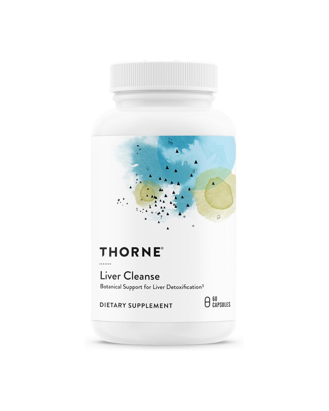 THORNE - Liver Cleanse - Milk Thistle &amp; Berberine Supplement with Burdock &amp; Chicory Extracts 60 Capsules
