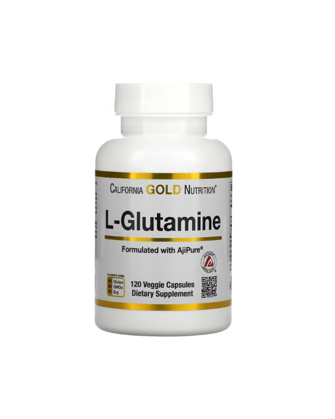 California Gold Nutrition, L-Glutamine, AjiPure, 1000 mg, 60 Veggie Caps