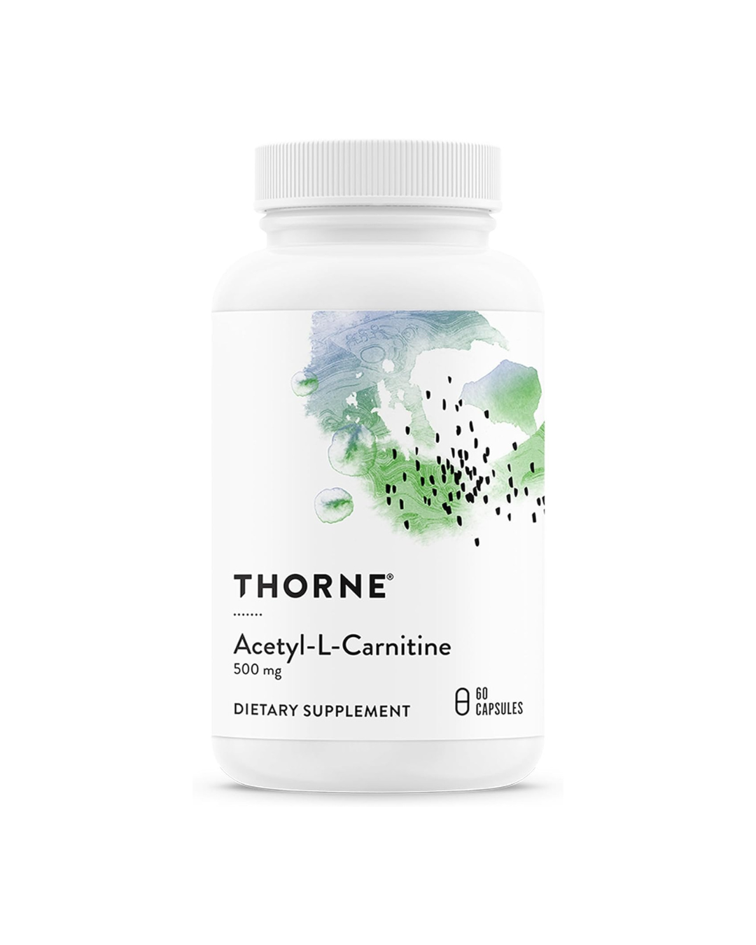 THORNE Acetyl-L-Carnitine, 500 mg per Capsule, 60 Capsules