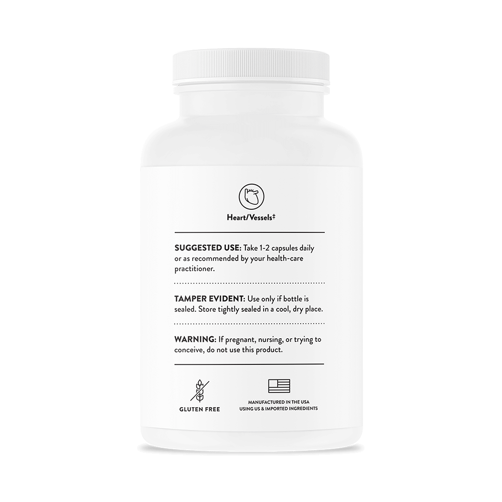 Thorne Red Yeast Rice + CoQ10 120 Capsules thumbnail 5