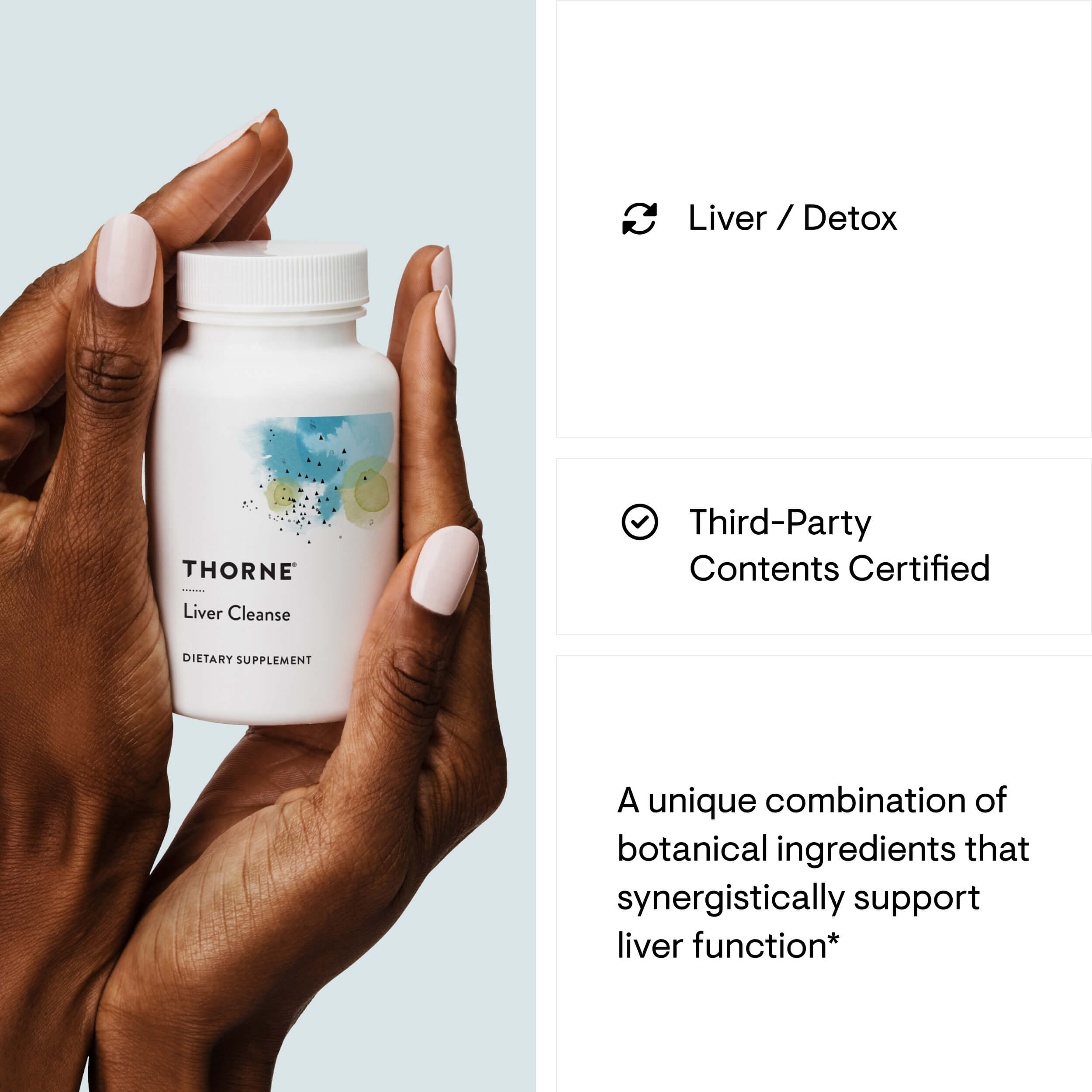 THORNE - Liver Cleanse - Milk Thistle &amp; Berberine Supplement with Burdock &amp; Chicory Extracts 60 Capsules thumbnail 5