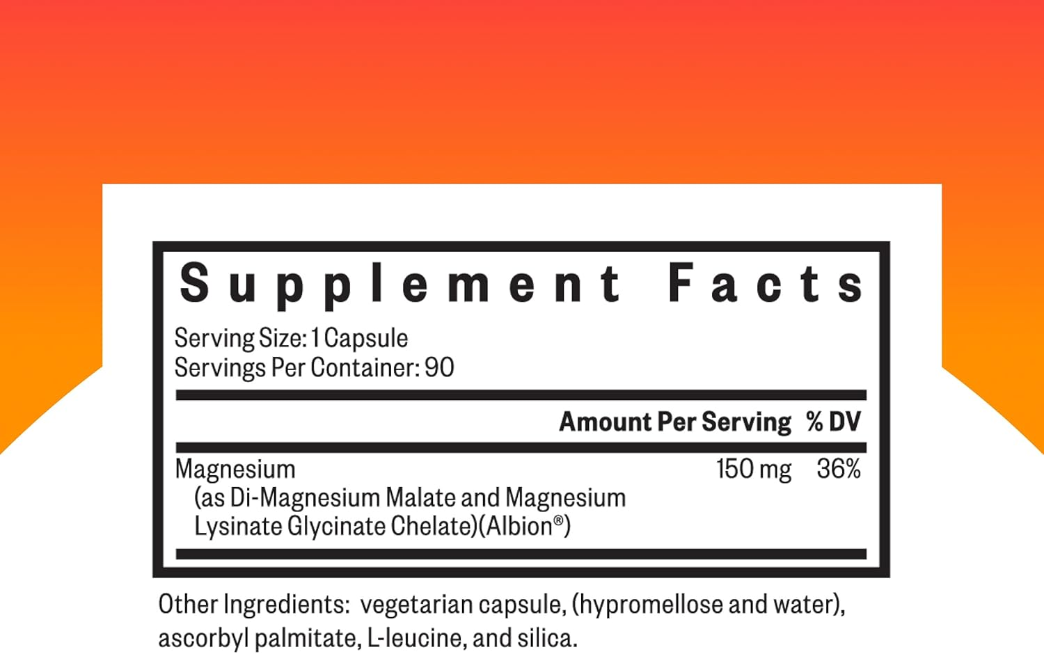 Seeking Health Optimal Magnesium - Mineral Supplement Aids Optimal Magnesium Absorption - Bioavailable Forms of Magnesium for Energy, Sleep &amp; Bone Health Support - 150 mg, 90 Capsules thumbnail 3