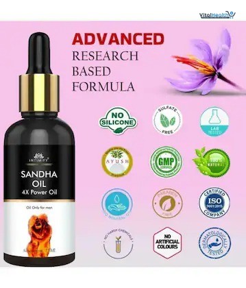 Intimify Sandha Oil for long last performance, Extra Pleasure, Stamina &amp; Power, Improves Size and Thickness thumbnail 2