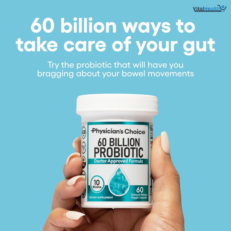 Probiotic Gut Health Supplement Burn Fat Metabolism and Promotes Nutrient Digestion for Adult Men and Women thumbnail 3