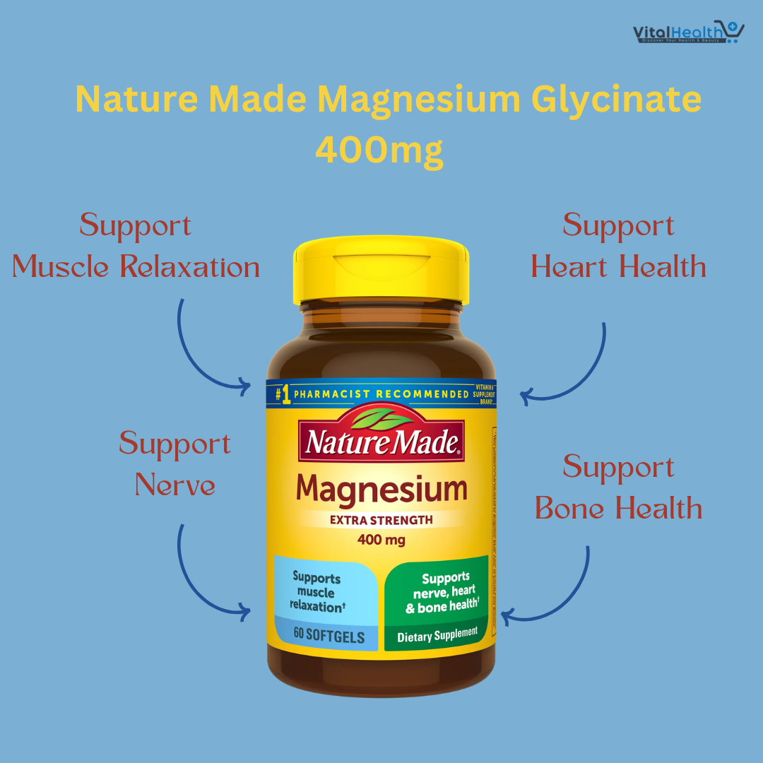 Nature Made High Potency Magnesium Extra Strength 400 mg - 150 Liquid Softgels thumbnail 3