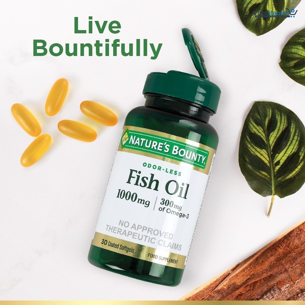 Nature's Bounty Fish Oil Omega 3 Supplements - Supports Heart Health, 1200 Mg Fish Oil, Omega-3, 200 Softgels thumbnail 5