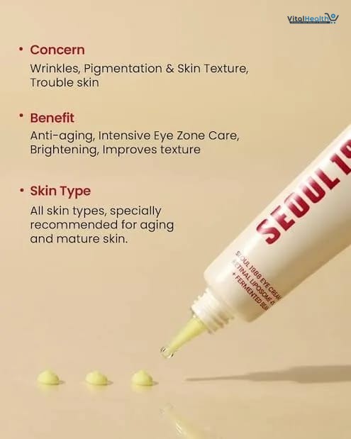 K-SECRET SEOUL 1988 Eye Cream: Retinal Liposome 2% + Fermented Black Bean - 30ml thumbnail 4
