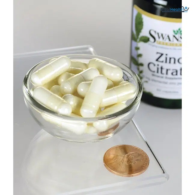 Swanson Zinc Citrate 30mg 60 Capsules _ For Immune Support thumbnail 3