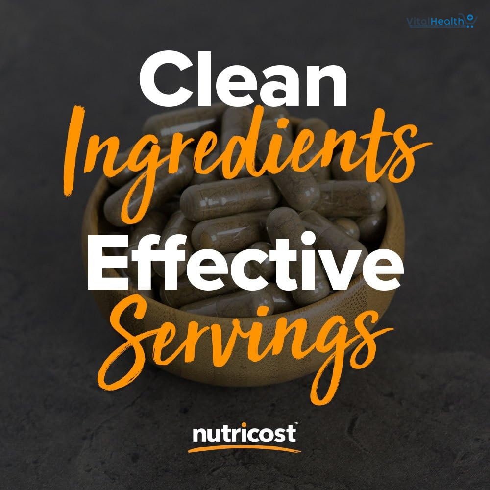 Nutricost Milk Thistle Capsules 300mg, 120 Capsules (80% Silymarin) - Gluten-Free &amp; Non-GMO thumbnail 5