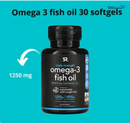 Sports Research, Alaska Omega | Wild Caught Fish Omega 3 Fish Oil, Triple Strength Support Heart | Lower Blood Pressure thumbnail 5