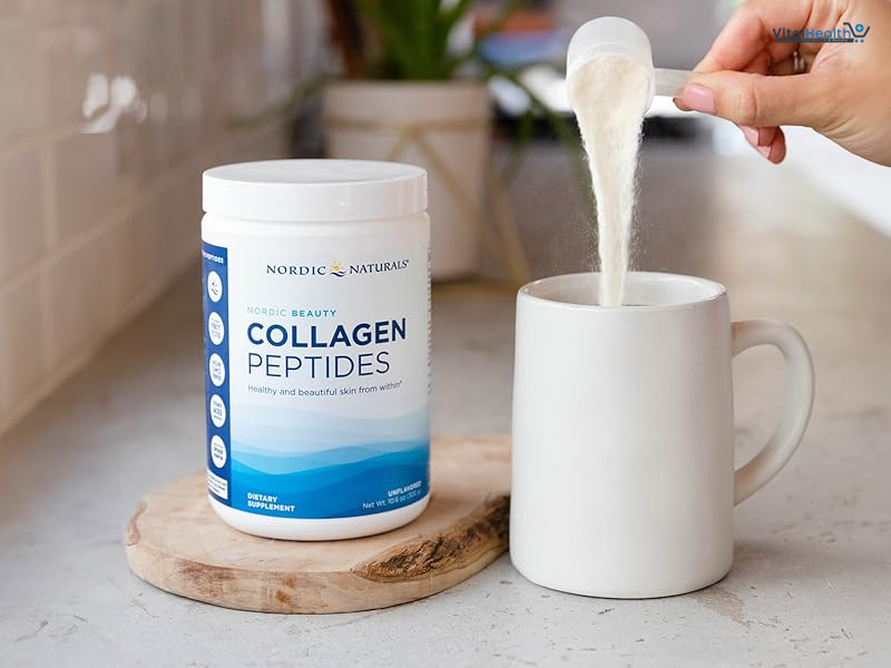 Nordic Naturals Nordic Beauty Collagen Peptides, Unflavored - 10.6 Ounces - Collagen Supplement for Skin Health and Elasticity - for Hot and Cold Beverages - 30 Servings thumbnail 5