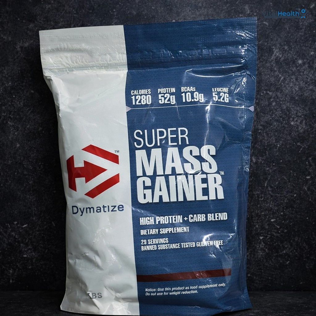 DYMATIZE SUPER MASS GAINER RICH CHOCOLATE- 2lb thumbnail 3