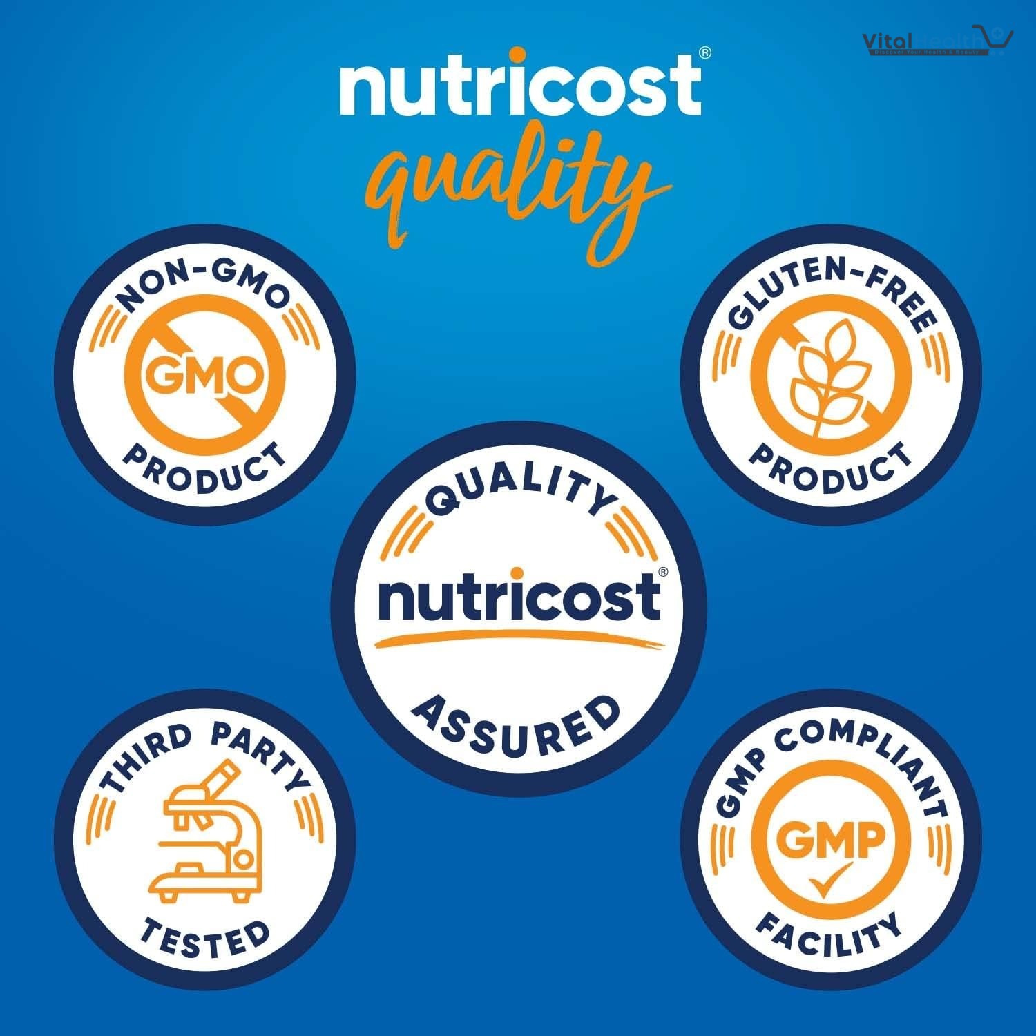 Nutricost Caffeine Pills 100mg Per Serving, 250 Capsules thumbnail 3