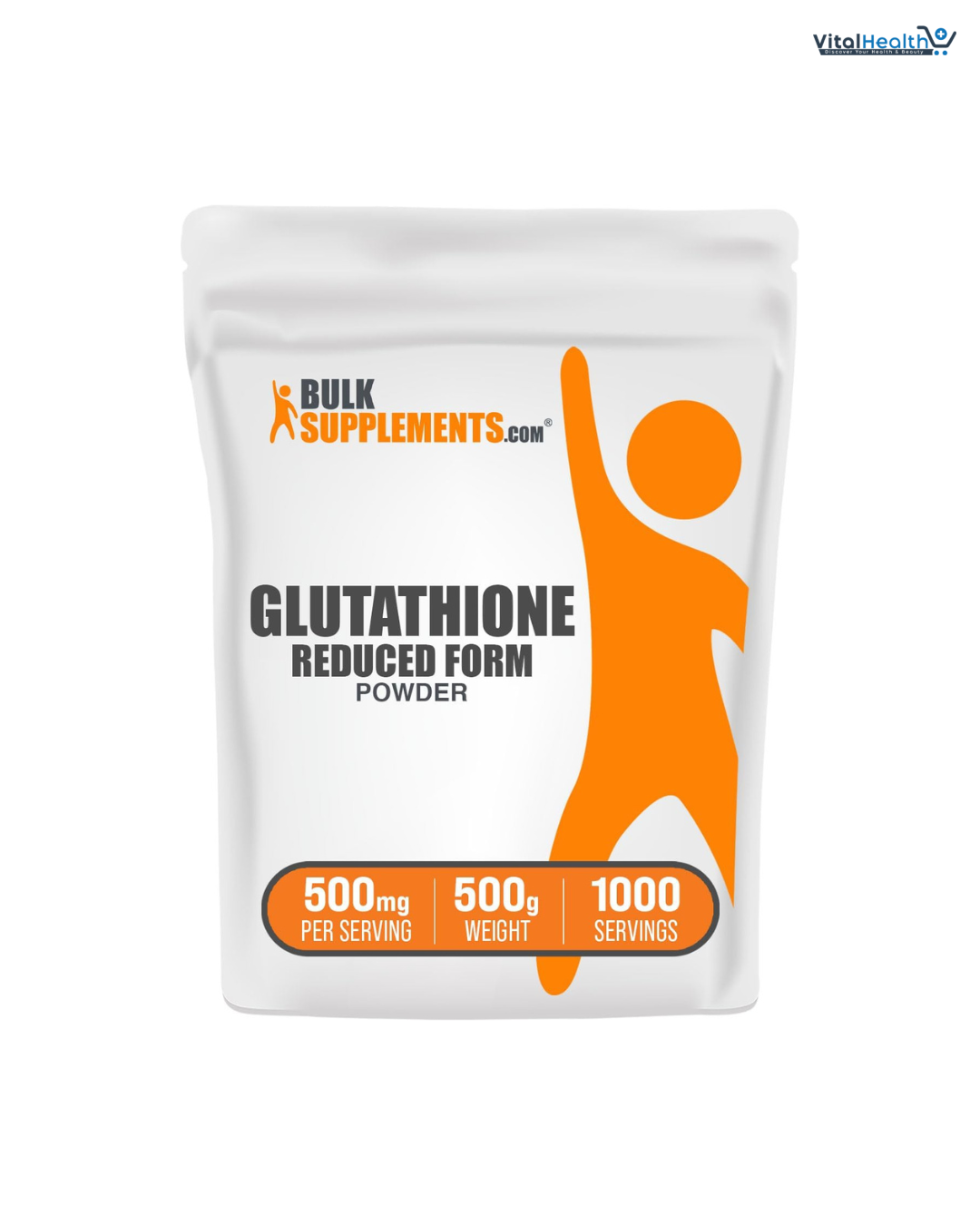 BulkSupplements.com Glutathione Reduced Powder - Glutathione Supplement, Reduced Glutathione Powder - Glutathione 500mg thumbnail 3
