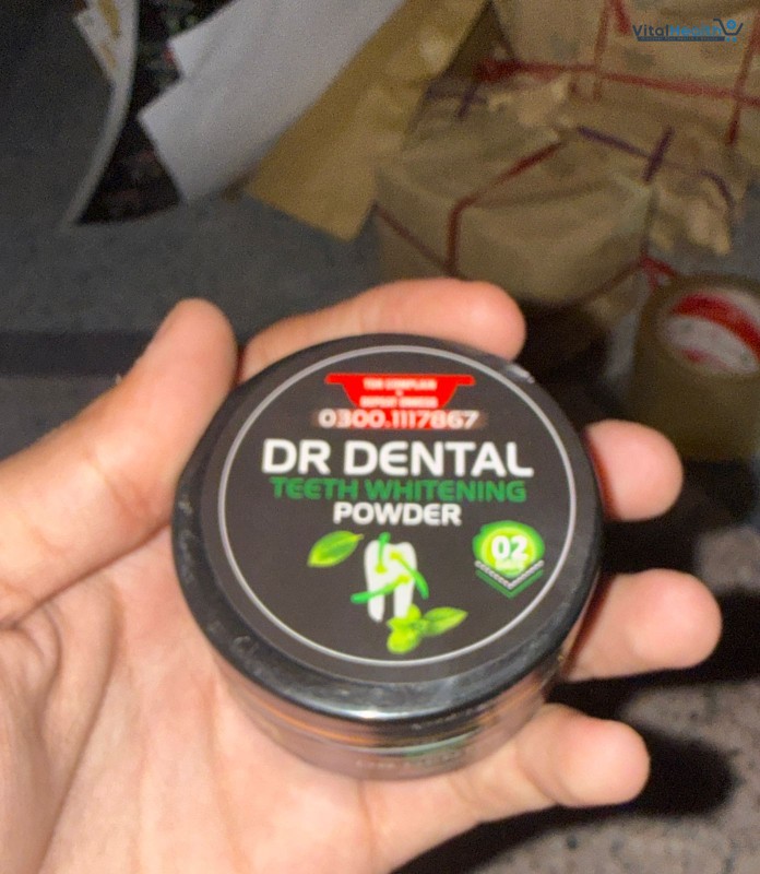 Dr. Dental Teeth Whitening Powder | 100% Natural Herbal Formula 50g thumbnail 2