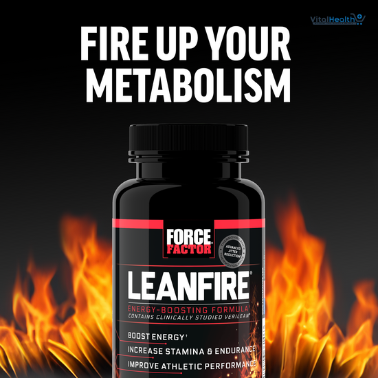 Force Factor LeanFire, Pre Workout Energy Pills with Green Tea Extract &amp; Caffeine for Energy, Metabolism, Weight Loss &amp; Lean Muscle, 30 Capsules thumbnail 4