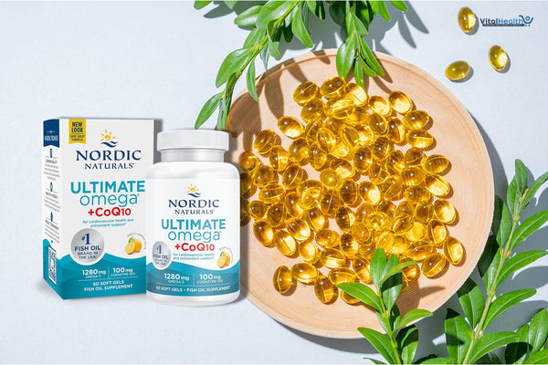 Nordic Naturals Ultimate Omega + CoQ10, Lemon - 60 Soft Gels - 1280 mg Omega-3 + 100 mg CoQ10 - Heart Health, Cellular Energy, Antioxidant Support - Non-GMO - 30 Servings thumbnail 4