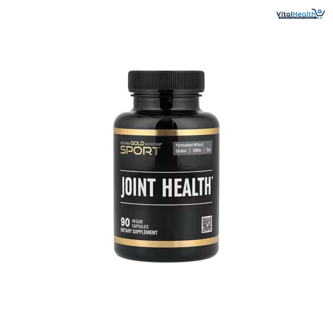 California Gold Nutrition, Sport, Joint Health with MSM, Glucosamine HCl, Chondroitin Sulfate, Turmeric and Boswellia, 90 Veggie Capsules thumbnail 2