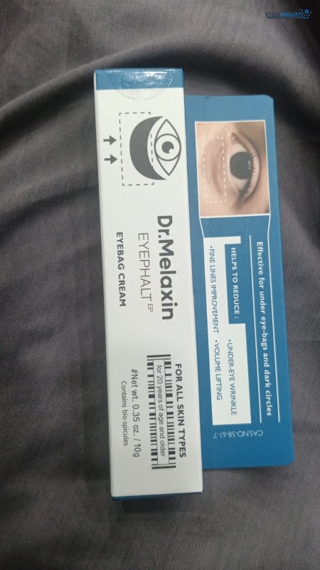 Dr Melaxin Eyephalt Eye Cream for Eyebags Dark Circles Puffiness Treatment Hydrating Under Eye Cream (10g) thumbnail 2