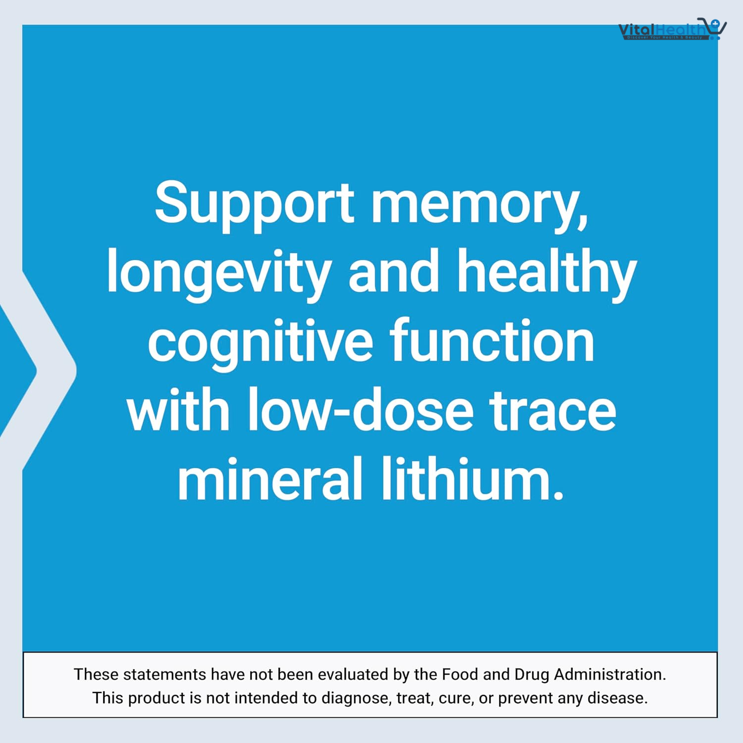 Life Extension Lithium, 1000 mcg – Lithium Orotate – Helps Maintain Cognitive Function &amp; Memory – Low-Dose Formula – Non-GMO, Gluten-Free, Vegetarian – 100 Capsules thumbnail 2