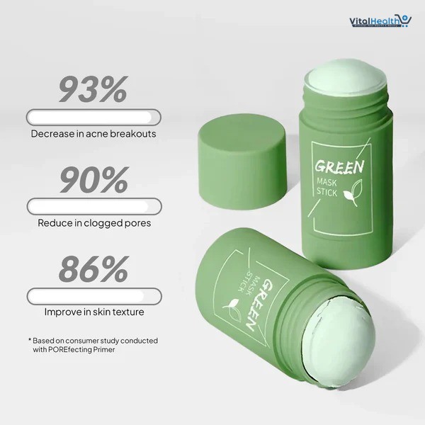 The Magic Green Stick Mask – Green Tea Oil Control Cleansing &amp; Blackhead Mud Mask thumbnail 2