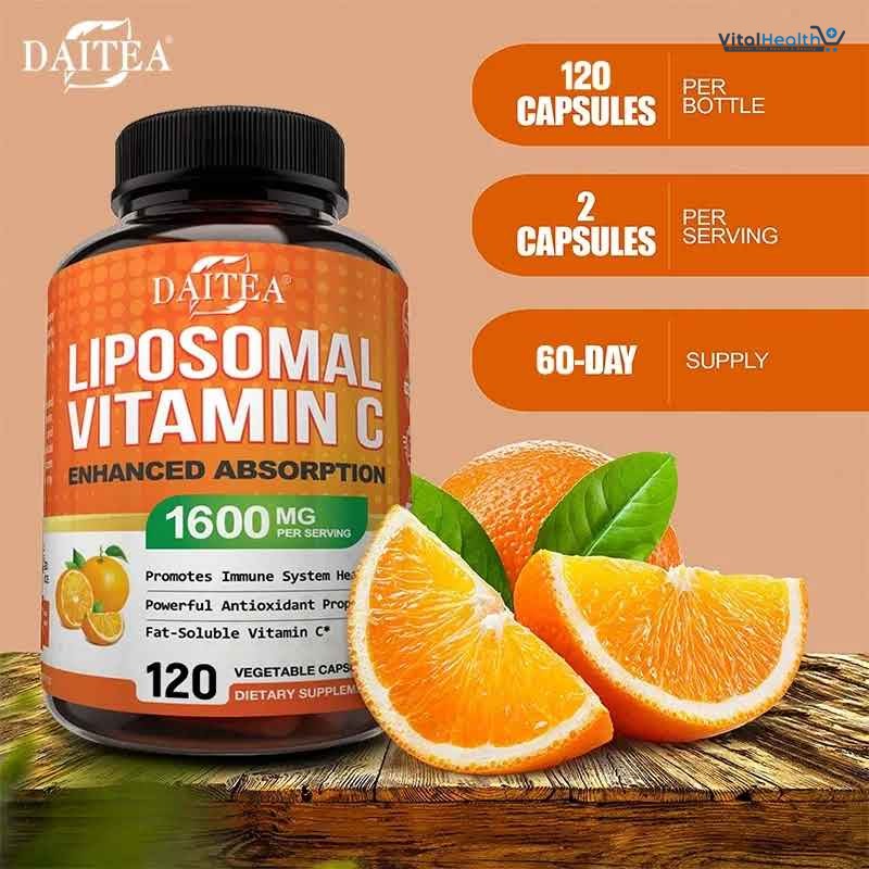 Daitea Vitamin C Complex Liposomal Capsules thumbnail 2