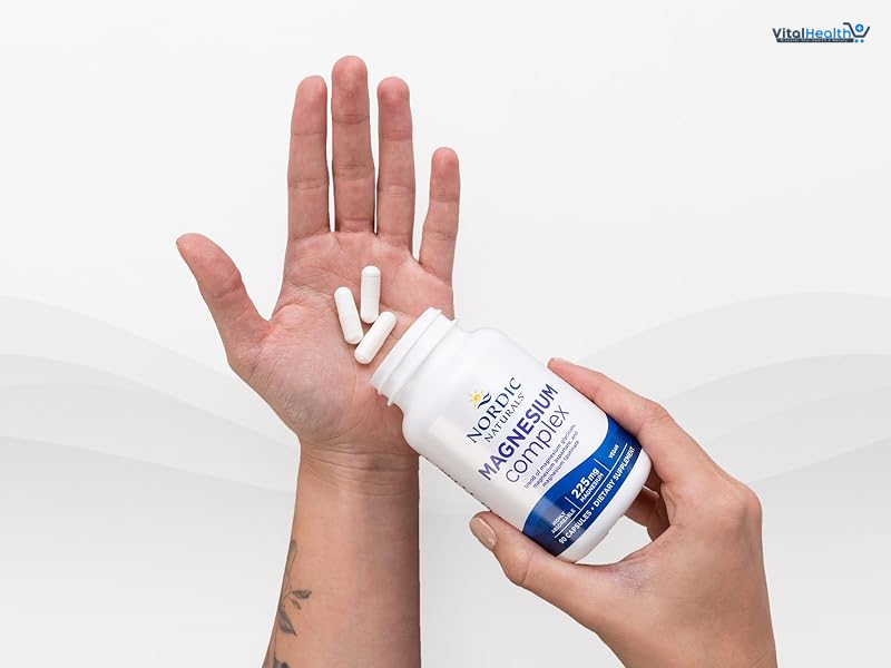 Nordic Naturals Magnesium Complex Capsules 90 Count thumbnail 4