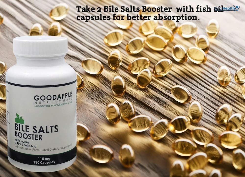 Bile Salts Booster | Supports Gallbladder/No Gallbladder | Ox Bile &amp; Taurine Gallbladder Supplement | Gas &amp; Bloating | Digestive Aid Especially fats | 180 Capsules - 110 mg thumbnail 2