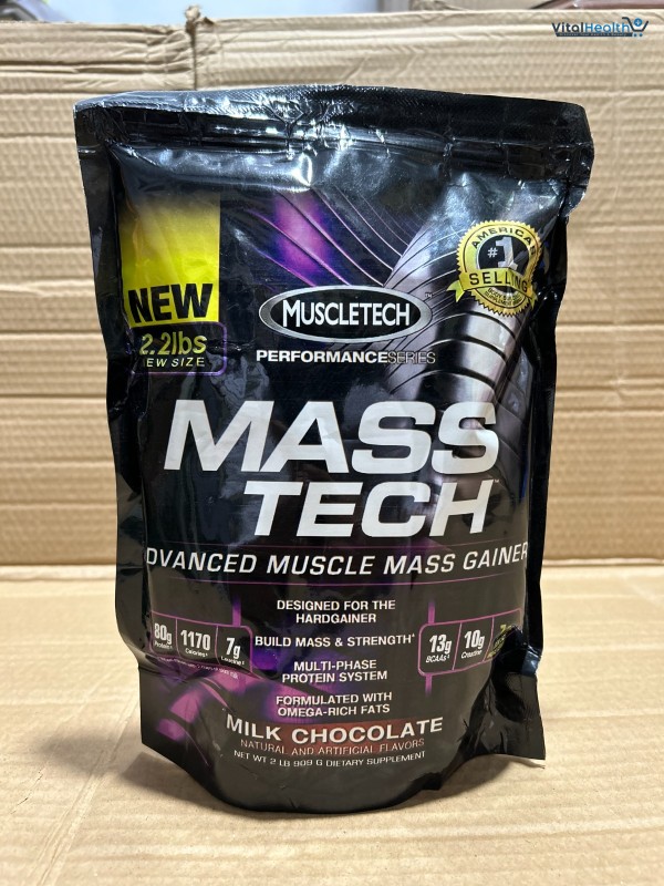 Mass Tech Advance Muscle Mass Gainer Powder 2LB thumbnail 2