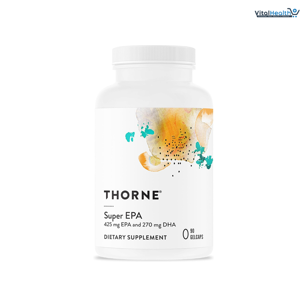 THORNE Super EPA Omega-3 Fish Oil Supplement with EPA &amp; DHA 90 Softgels thumbnail 6