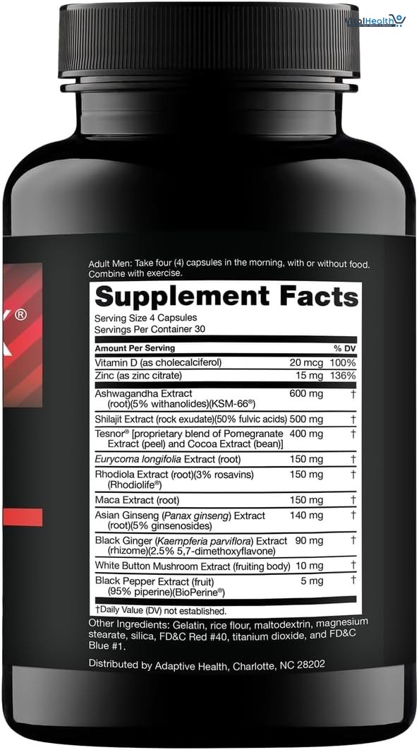 Nugenix Total-T Maxx - Maximum Total Testosterone Booster for Men, 120 Count thumbnail 3