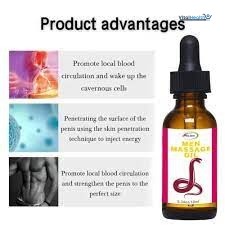Blex Men Massage Oil, Enlargement Oil for Male Thickening Growth, Increase Size Plant Extracts Massage Blsex Oil 10ml thumbnail 4