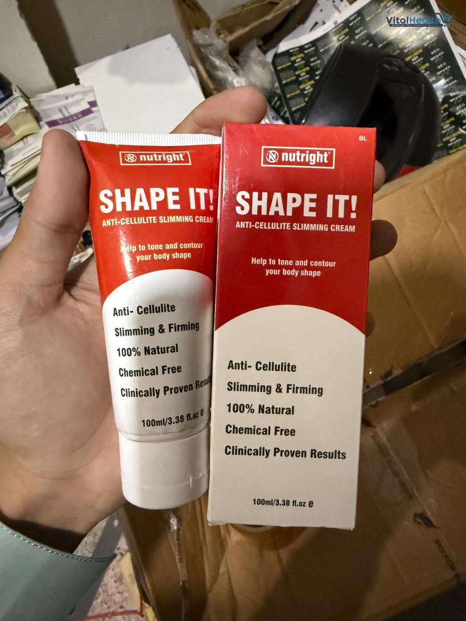 Shape It Anti-Cellulite Slimming Cream | Firming &amp; Skin Tightening Body Cream (100ml) thumbnail 4
