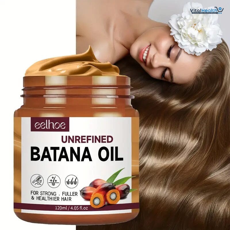 100% Pure Organic Batana Hair Mask Oil 120ml Hair Growth Oil Natural Treatment Nourish Reduce Hair Loss Anti-Breakage Hair Product thumbnail 2
