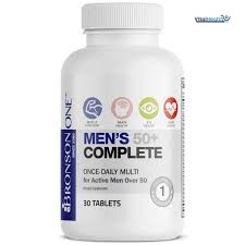 Bronson Men’s Complete 50+ Multivitamin 30 Tablets thumbnail 2