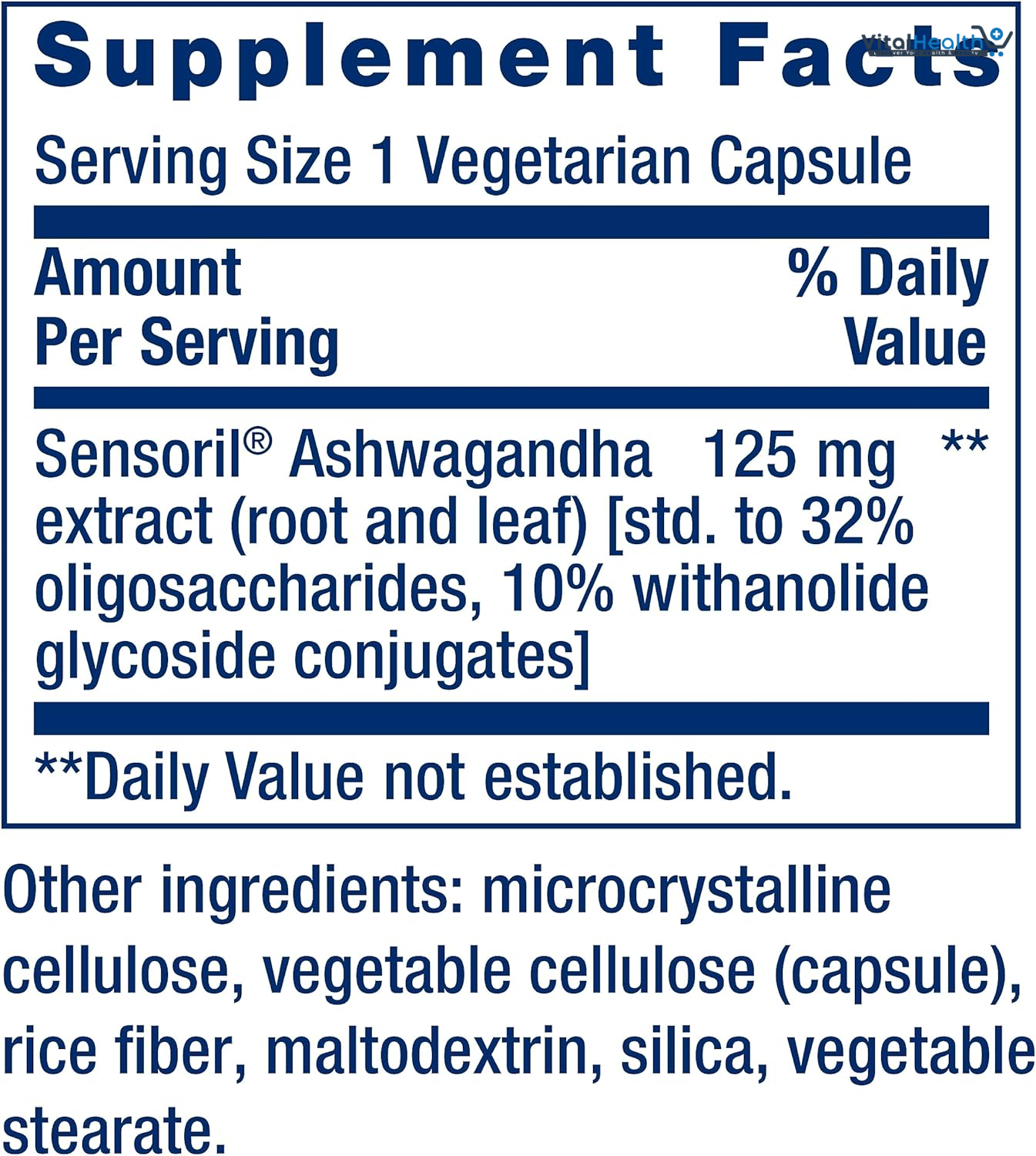 Life Extension Optimized Ashwagandha - Stress Management Supplement for a Healthy Stress Response, Focus, Memory, Stress Relief - Vegetarian, Gluten-Free, Non-GMO, 60 Capsules thumbnail 2