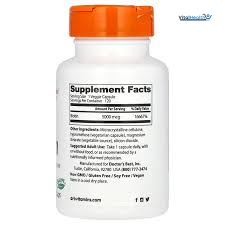 Doctor's Best, Biotin, 10,000 mcg, 120 Veggie Caps thumbnail 6