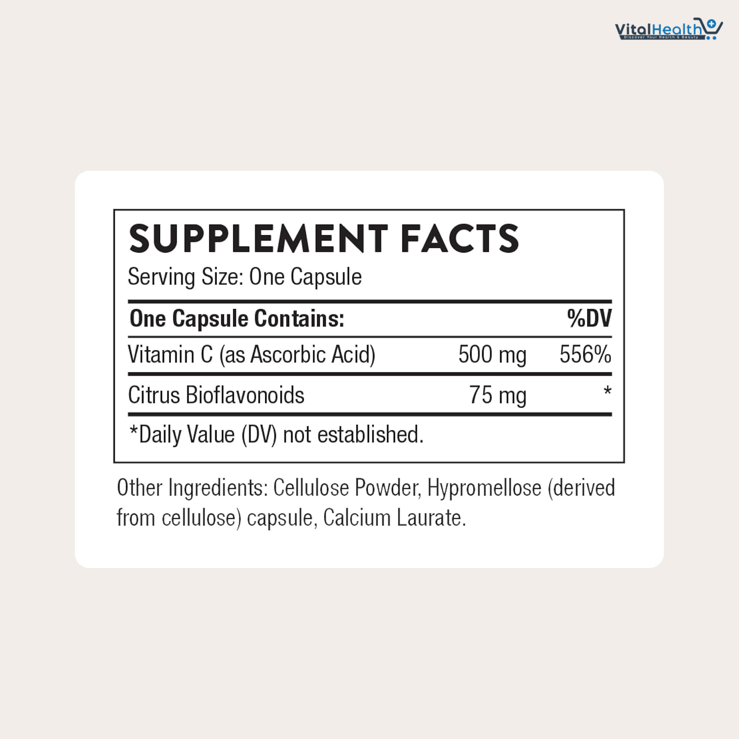 THORNE - Vitamin C 500 mg - Blend of Vitamin C and Citrus Bioflavonoids from Oranges - Supports Immune System, Cellular Energy Production &amp; Collagen Production* - Third-Party Certified - 90 Servings thumbnail 5