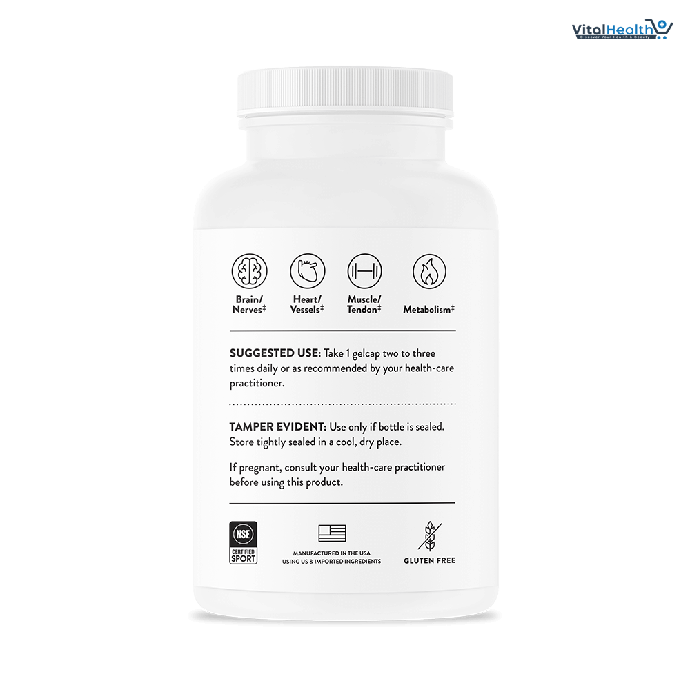 THORNE Super EPA Omega-3 Fish Oil Supplement with EPA &amp; DHA 90 Softgels thumbnail 5