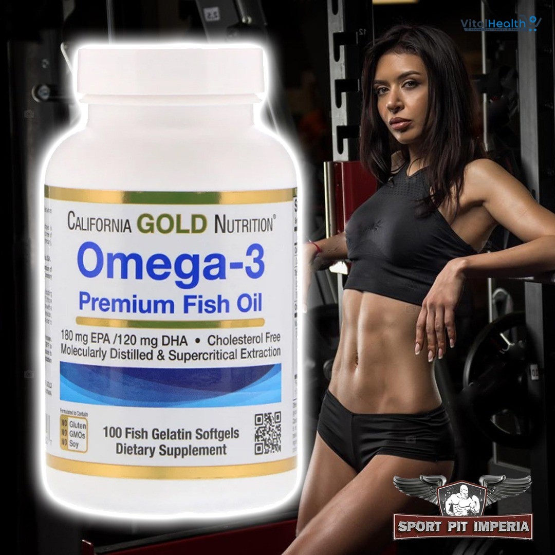 California Gold Nutrition Omega-3 Premium Fish Oil, Concentrated Formula with EPA &amp; DHA, Support for Optimal Lipid Profile &amp; Immune System, Gluten Free, Non-GMO, 100 Fish Gelatin Softgels thumbnail 4