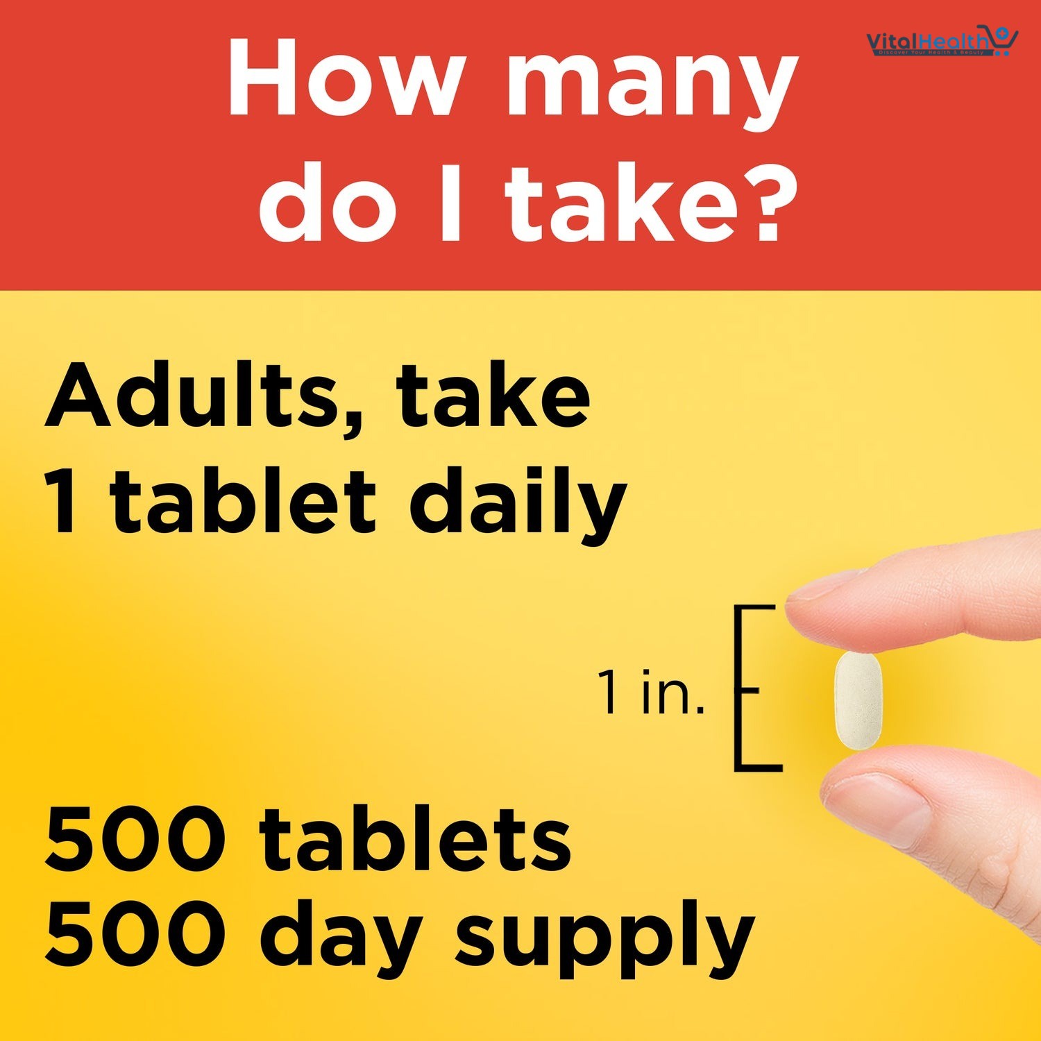 Nature Made Vitamin C 500 mg, Dietary Supplement for Immune Support, 100 Tablets, 100 Day Supply thumbnail 3