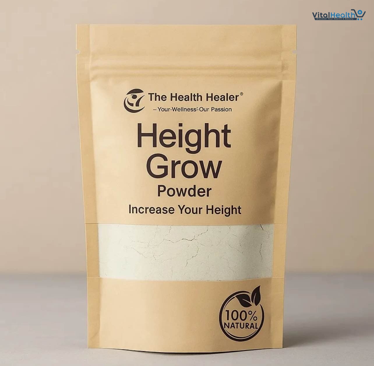 The Health Healer Height Growth Powder | Nutritional Supplement | Wellness &amp; Fitness Support 70g thumbnail 2