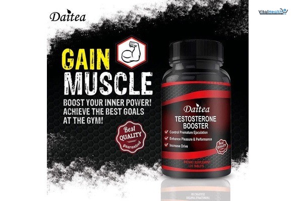 Daitea Testosterone Booster - Increase Strength, Stamina, Energy - Endurance Test Booster, Muscle Growth Improve Performance thumbnail 2