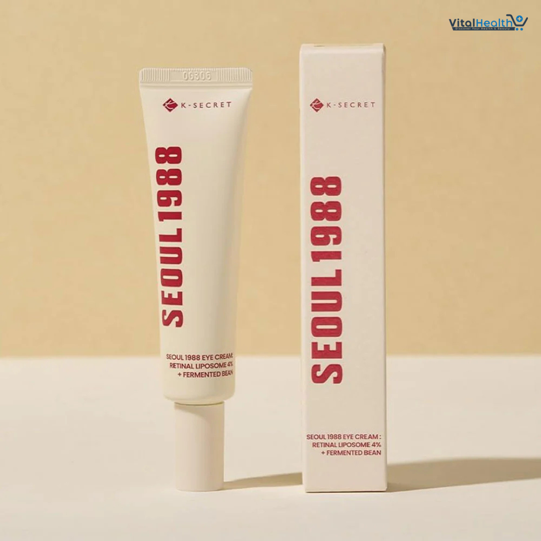K-SECRET SEOUL 1988 Eye Cream: Retinal Liposome 2% + Fermented Black Bean - 30ml thumbnail 2