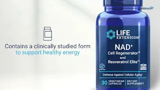 Life Extension, NAD+ Cell Regenerator, 300 mg, 30 Vegetarian Capsules thumbnail 3