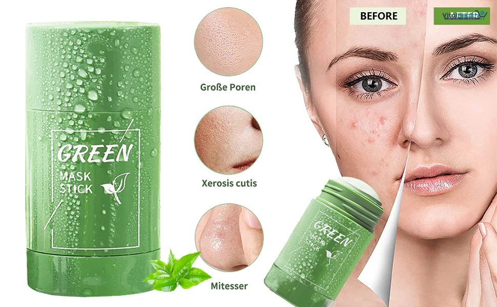 The Magic Green Stick Mask – Green Tea Oil Control Cleansing &amp; Blackhead Mud Mask thumbnail 3