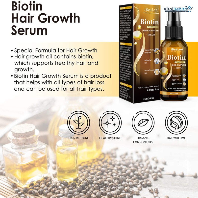 Ibealee Biotin Hair Growth Serum thumbnail 2