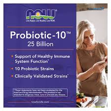 NOW Foods Supplements, Probiotic-10™, 25 Billion, with 10 Probiotic Strains, Dairy, Soy and Gluten Free, Strain Verified, 50 Veg Capsules thumbnail 5