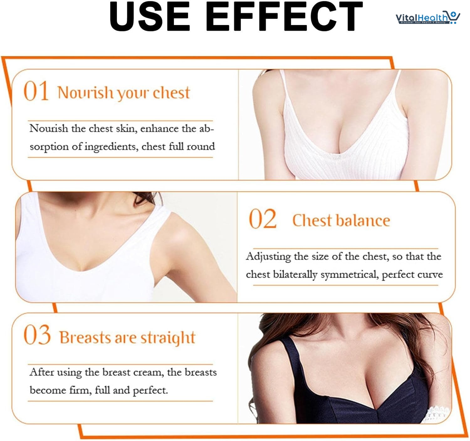 Firulab Papaya Breast &amp; Hip Enlargement Cream Plumping Cream to Enhance Chest and Hips thumbnail 4