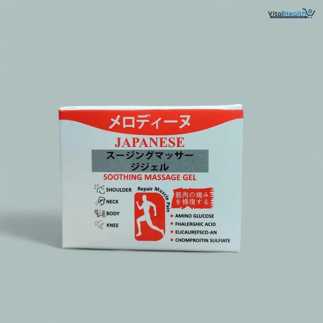 Melodine Japanese Soothing Massage Gel – Cooling Massage Gel For Neck, Shoulder, Knee &amp; Muscle Comfort thumbnail 3
